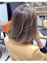 オーク 学芸大学(OAK) 透明感ベージュ×ナチュラルレイヤーボブ★多田