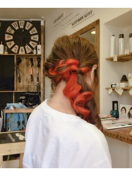 小さな美容室 プエリ(pueri) 隠れた可愛さ「編み込み」