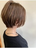 【Remit hair田辺】ナチュラルショートボブ