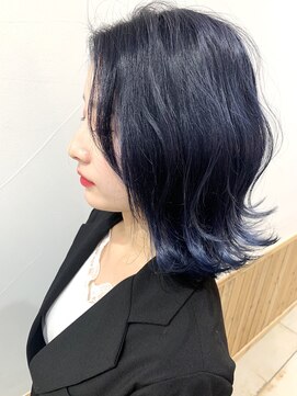 ノーム 横浜(NORM) Norm横浜 韓国風ブルーブラック