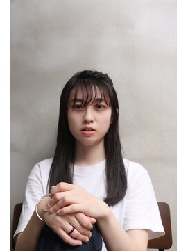 ラクリマ(Lacrima) 神戸 元町 Lacrima【ロング×ブラック×ストレート】HARU