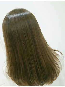 エイム(AIM) アッシュベージュ×髪質改善トリートメント