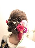 成人式華やか可愛いヘアアレンジ♪