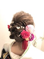 マロウ ヘア(Mallow hair)&nbsp;成人式華やか可愛いヘアアレンジ♪