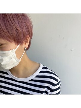 キー(kii) ピンクベージュ/ブリーチカラー　福岡　天神　薬院　20代