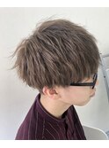 《NEVERLAND大分大在》韓国風☆アッシュベージュ波打ちマッシュ