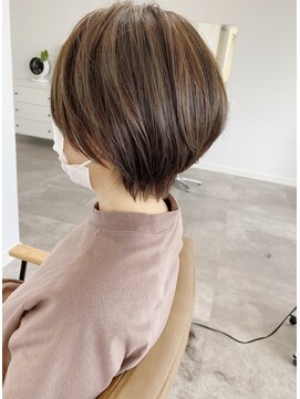シロ 延岡店(SIRO) 【ハイライト&ショート♪】ヘッドスパ延岡美容室SIROシロヘアー