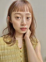 ブラウヘアアンドケア(care)&nbsp;ドライな質感もかわいい！ミディアム！
