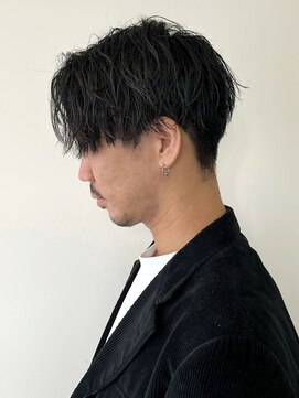 シスタ(SISTA) 【SiSTA】田中ツーブロック刈り上げマッシュセンターパート