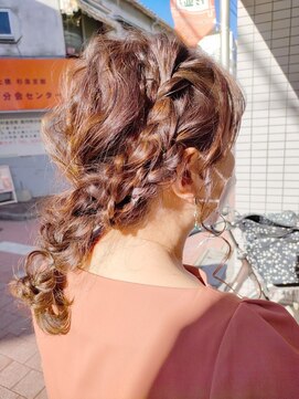 ヘアーアンドスパ コーラルルーム(Hair&spa CORAL room) お出かけヘアセット♪
