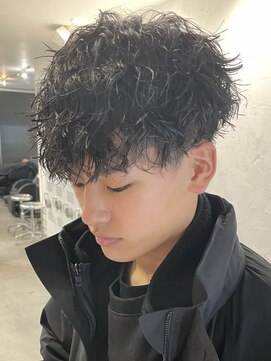 フィフス 原宿(fifth) 波巻きスパイラルツイストスパイラルパーマツーブロックパーマ