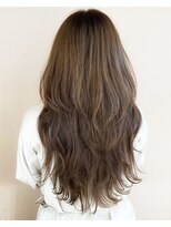 20代30代40代 大人可愛いロングレイヤー