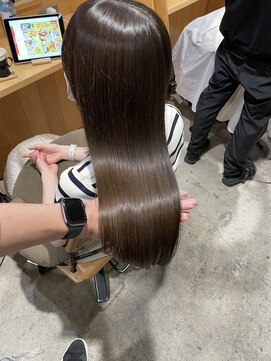 ロンドメリア 天神大名店(Lond Melia) 髪質改善縮毛矯正でツヤサラストレート 髪質改善/艶髪/縮毛矯正/