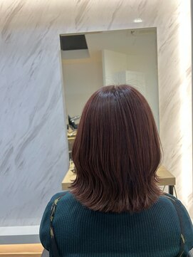 レム 仙台店(L.E.M) ブリーチなし！チェリーレッド！