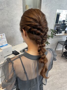 リミットバイアフィナー 大宮店(limit by Afinar) 結婚式編みおろしアップ