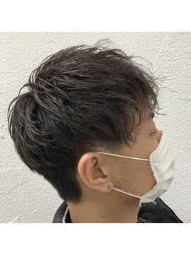 カロン トウキョウ 高円寺店(Kalon Tokyo) スパイラルパーマ 刈り上げマッシュ【高円寺駅/JR高円寺駅】