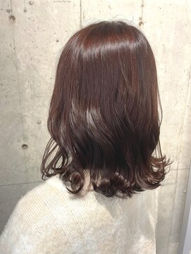 デコボコ アート(凸凹 art) ナチュラルレッドブラウン