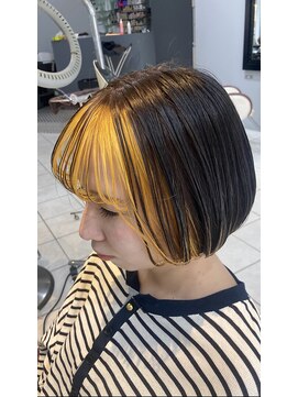 ミューズ 新小岩店(HAIR&NAIL MUSE) フェイスフレミングインナーカラー