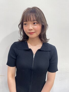 ゼスト 吉祥寺店(ZEST) 透明感グレージュ×顔まわりカット　吉祥寺桜