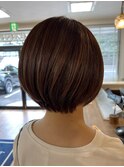 丸みショート×ペール