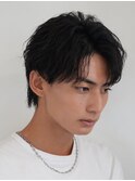 ツイストスパイラルパーマ波巻きパーマシャドウパーマ黒髪原宿