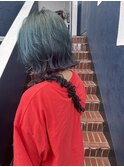 スモーキーグリーンとパープル