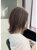 外ハネミディアムレイヤー