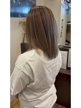 インパークス 北千住店(INPARKS) すじ感ハイライト/大人ミディアム［北千住］