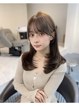 ベル(BEL) 【韓国風】20代、30代◎ワンカールハイレイヤーカット