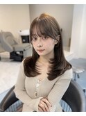 【韓国風】20代、30代◎ワンカールハイレイヤーカット