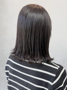 メグロ 相模大野(MEGURO) 白髪ぼかし/ミニウルフ/チェリーブラウン/ホワイトグレージュ46