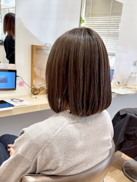 コノアラボ 守谷店(Conoah labo) 白髪ぼかしハイライト/フェミニンロング/似合わせカット/守谷