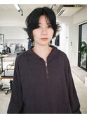 ショートウルフパーマ