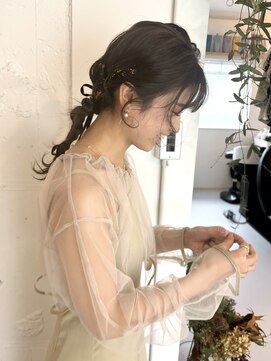 エーイチマルゴ(A105) お呼ばれhair