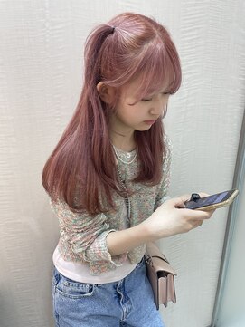 ユッカ 梅田(YUCCA) 【YUCCA】大人可愛い/ロング/lavender pink