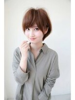 ハピネス クローバー 八木店(Happiness CLOVER) マッシュショート アッシュカラー 白髪ぼかし 髪質改善 八木