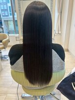 ビス ヘア アンド ビューティー 西新井店(Vis Hair＆Beauty)&nbsp;小顔レイヤーロブヘアウルフカットブリーチなしココアブラウン
