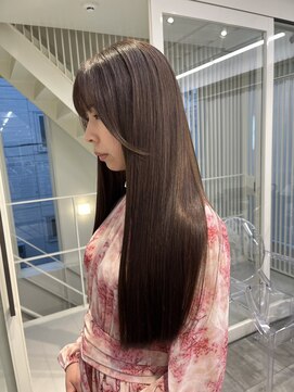 コレクティブワーク 表参道 渋谷(COLLECTIVE WORK) 超ロング髪質改善ボブ縮毛矯正レイヤー20代30代40代[表参道]