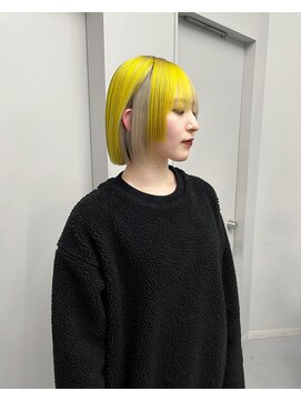 ヴァーディ オモテサンドウ(Vardy omotesando) yellow/イエロー デザインカラー