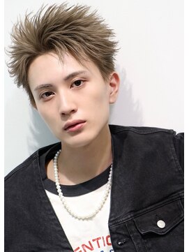 オーシャントーキョー 心斎橋(OCEAN TOKYO WEST) スパイキーショート韓国バングダウンパーマ