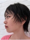 海外風トレンドヘア◎フェイスフレーミングショート
