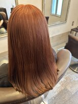 ジィップクリニカ(Zip clinica) オレンジブラウンカラー 担当-木村優伽