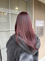 ヘアークリエイションアンズ(Hair creation Andz)&nbsp;ブリーチなしで赤へあ