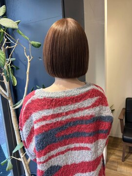 アカラ(acala) エフォートボブ【20代30代40代50代/イルミナカラー/髪質改善】