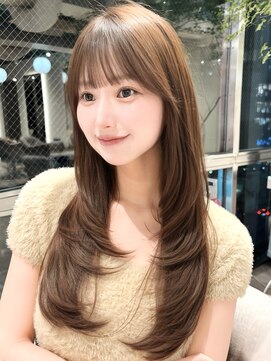 マインバイアフロートギンザ(MYNE by AFLOAT GINZA) レイヤーカット/メルティブラウン