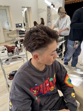 ロンド ラマ 岐阜(Lond bla-ma) ハーフバック×ツイストスパイラル【Lond伊藤メンズ】