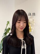 シアン ヘア デザイン(cyan hair design)&nbsp;【cyan】夏におすすめ艶カシスブラウン