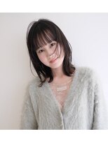 olu.hair新安城/髪質改善/ショート/白髪ぼかし/縮毛矯正【 9/7 NEW　OPEN（予定）】&nbsp;顔周りレイヤーボブ