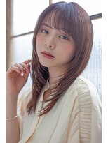 アッシュ 桜新町店(Ash)&nbsp;桜新町/レイヤーカット/ボブ/韓国ダブルカラー/白髪ぼかし