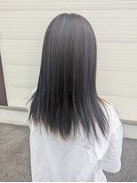 美容室ピース&nbsp;ブリーチ無しのハイライト